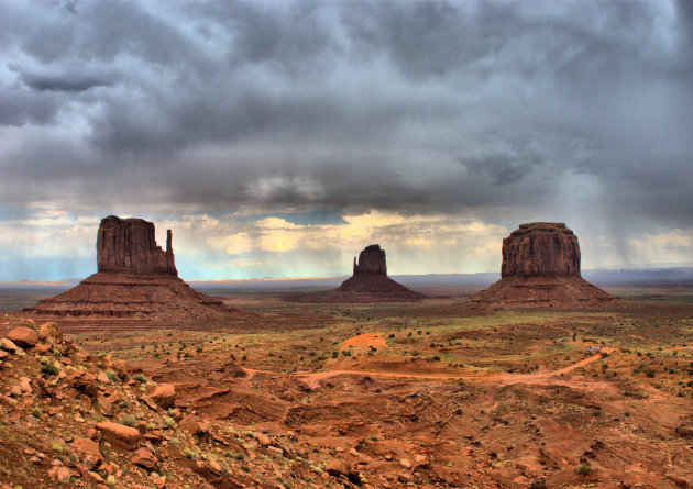 Klassiek beeld Monument Valley