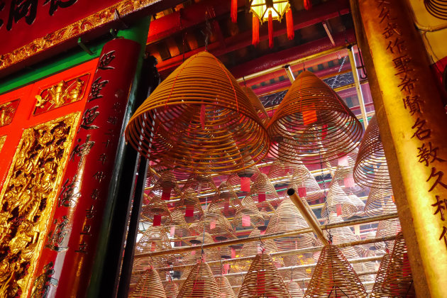 Man Mo Temple in HongKong