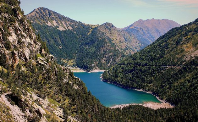 Zicht op Lac L'Orédon