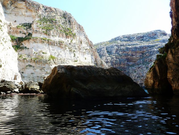 De blue grotto