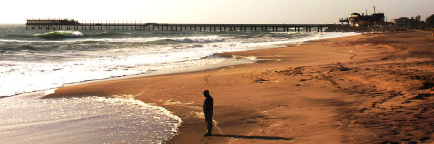 De boulevard van Swakopmund