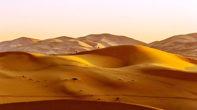 Zonsopgang boven Erg Chebbi