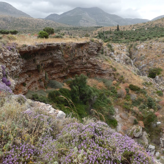 Mooi landschap in de Peloponnesos