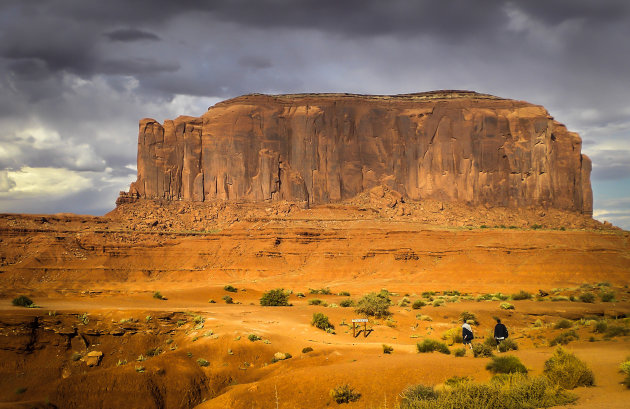 Monument valley op zijn moois