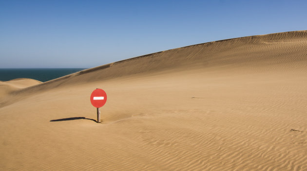 Verboden in te rijden