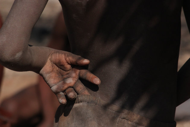 Kleine werkers handjes