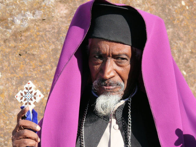 Priester in Lalibela