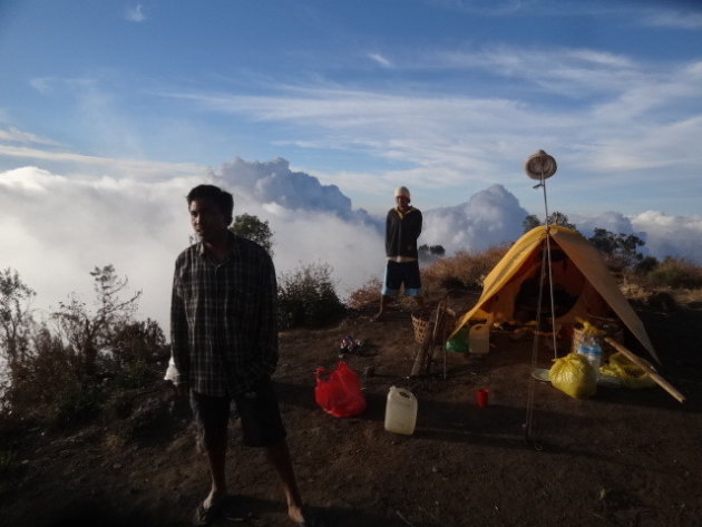 Helden op de Rinjani