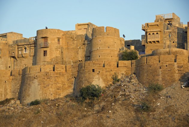 Uitzicht op het fort