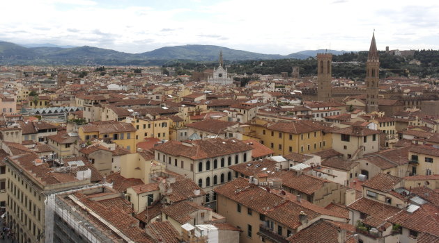 Uitzicht over Siena