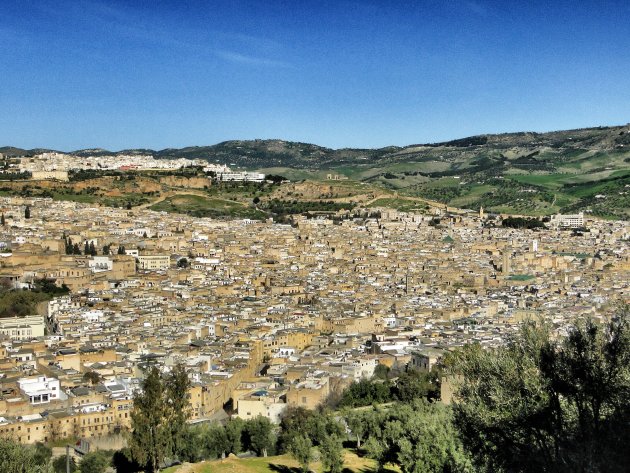 Uitzicht op Fes