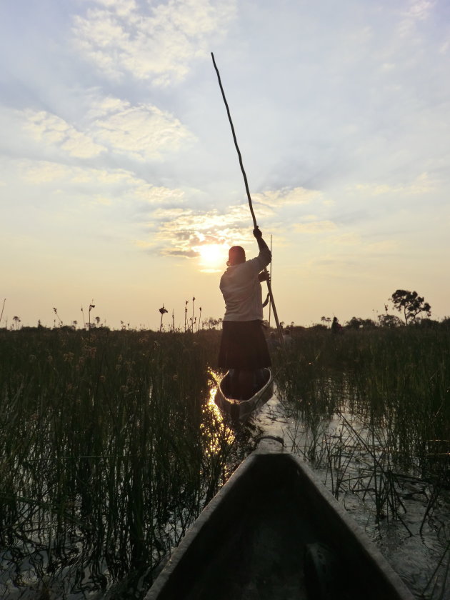 Punteren in Botswana 