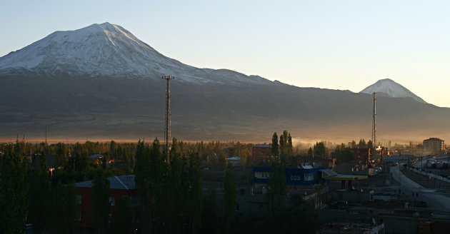 Ararat vroeg in de morgen