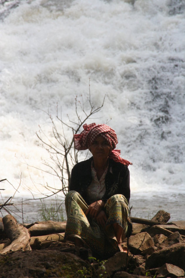 Vrouw&waterval