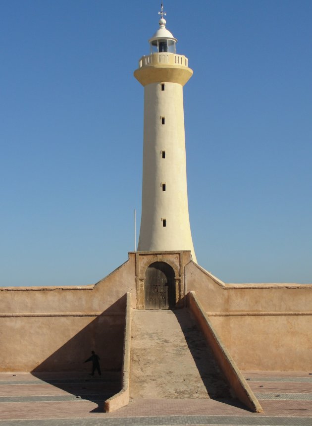 De vuurtoren van Rabat