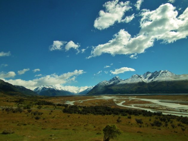 Vergezicht Mount Cook