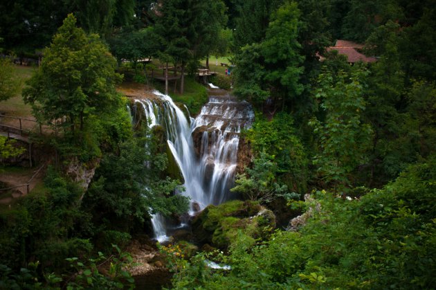 Onbekend waterval paradijs Rastoke