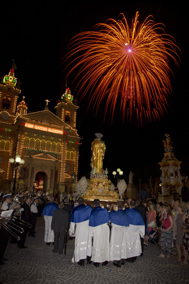 Dorpsfeest op Malta