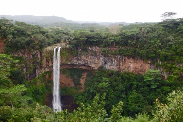 Chamarel waterfalls