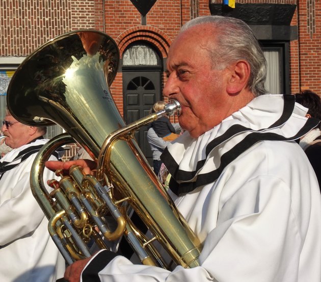 Blazende Pierrot in de Geitenstoet