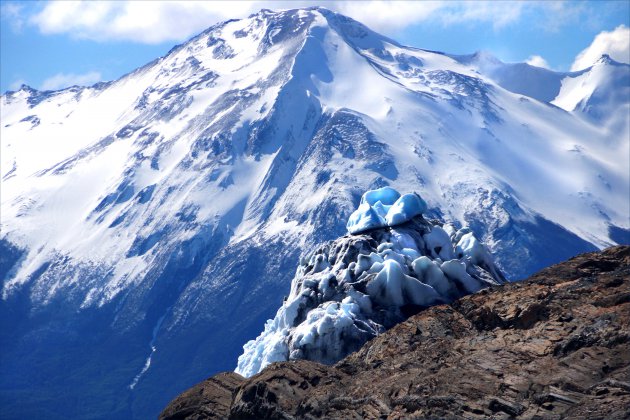 IJsbergje bij de Perito Moreno