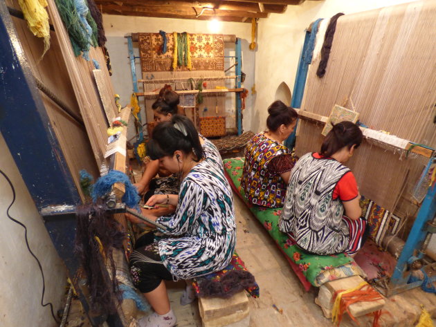 Khiva Silk Carpet Workshop