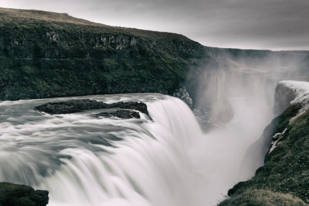 Watervallen in IJsland