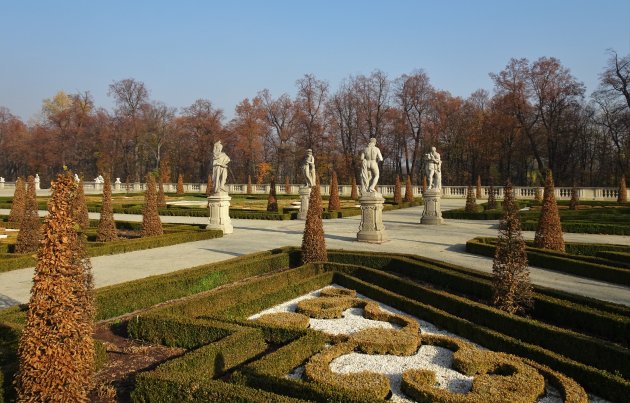 Tuinen van het Paleis van Wilanow