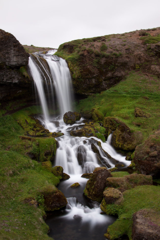 Verstopte waterval