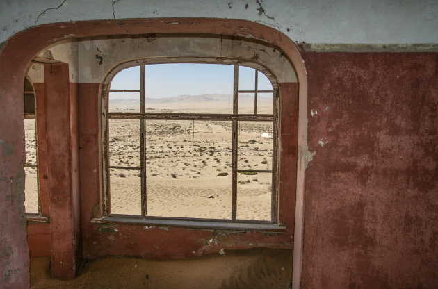 Kolmanskop, opgeslokt door de woestijn