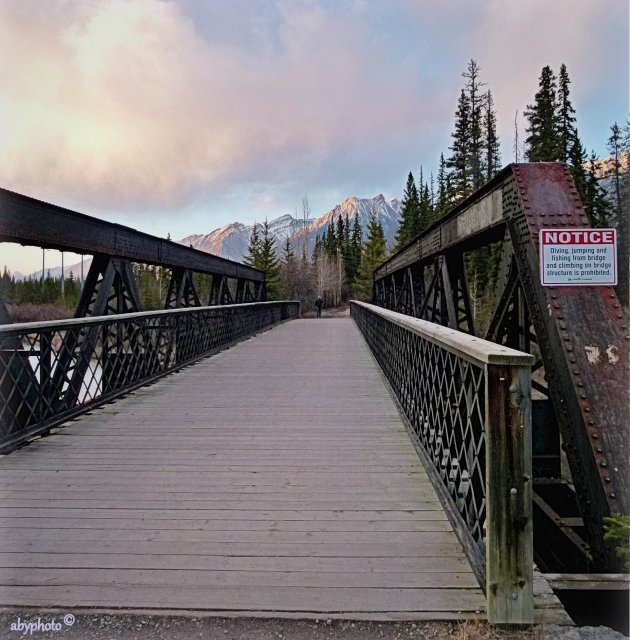 Oude spoorbrug @ Canmore 1