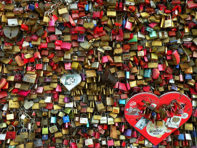 Liefdesbrug in Keulen !