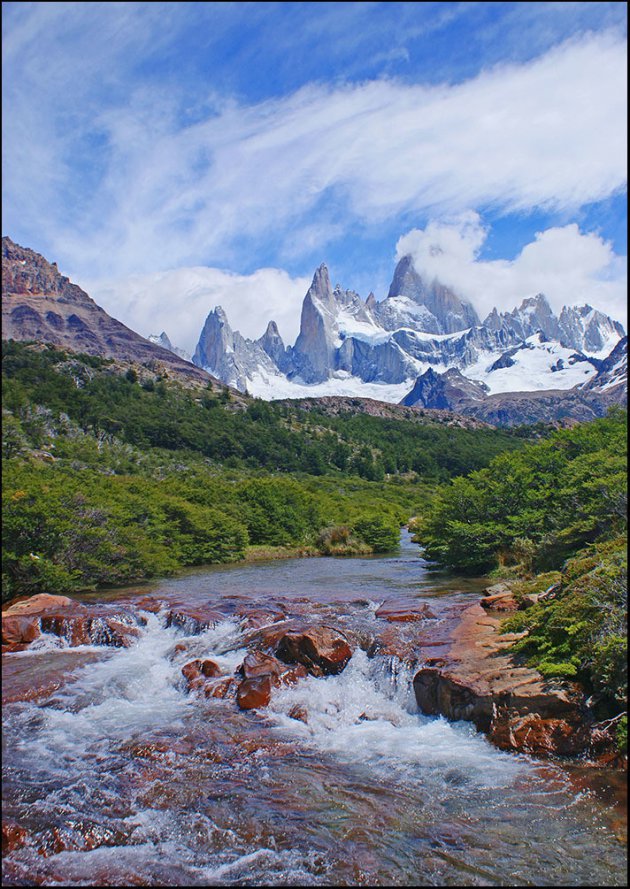 Wandelen in het Fitz Roy gebergte