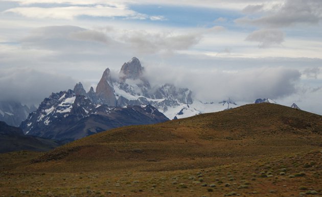 Op weg naar het Fitz Roy massief