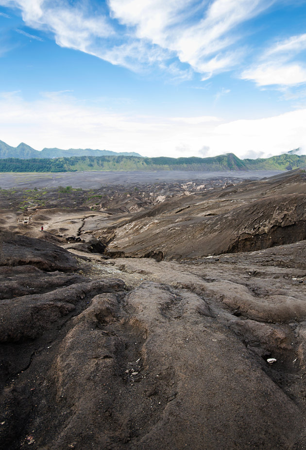 Genieten van het uitzicht bij Bromo