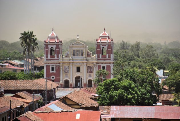 Uitzicht over León