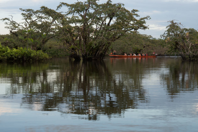 Naar Cuyabeno Lodge met een kano