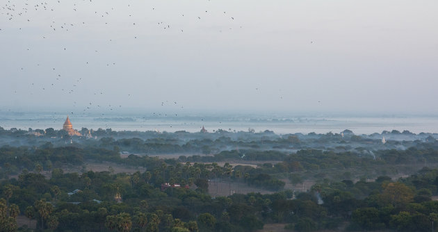 Blue hour in Bagan