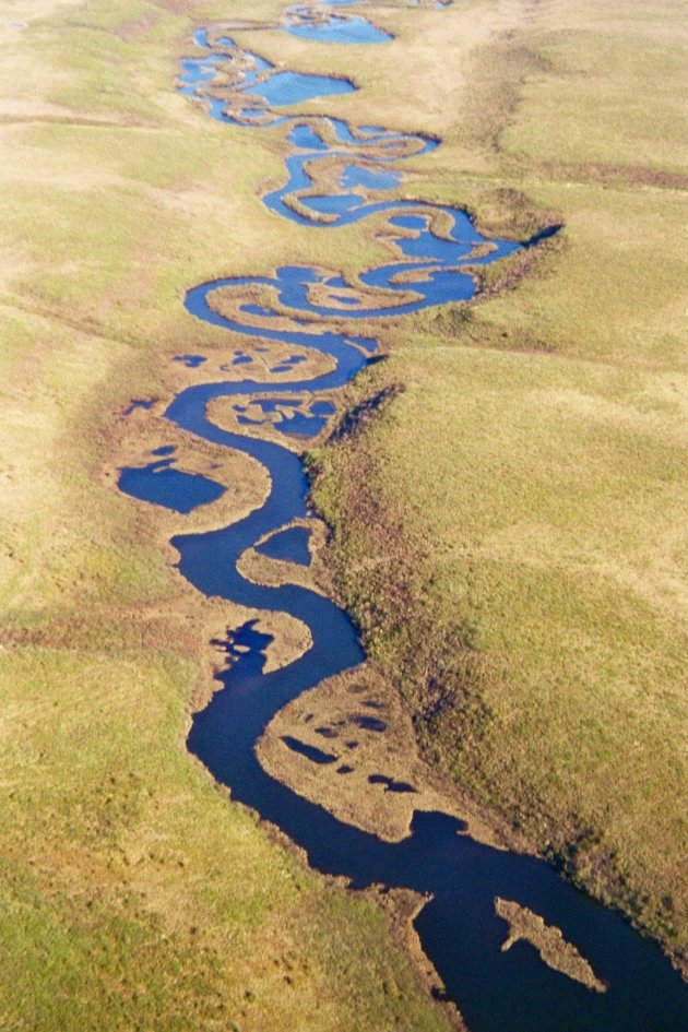 Noord Canada vanuit de lucht