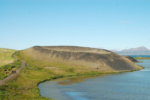 De pseudokraters van Myvatn