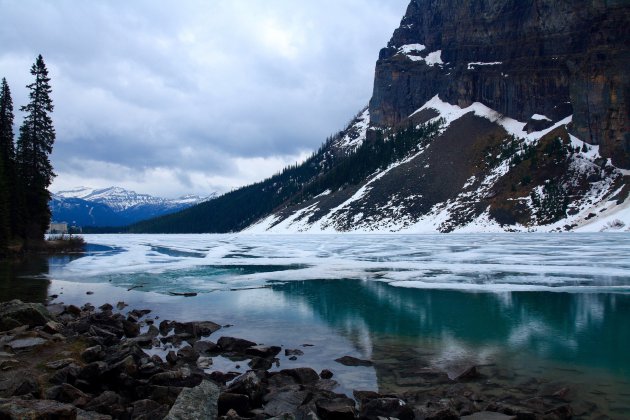 Lake Louise de parel van Banff National Park