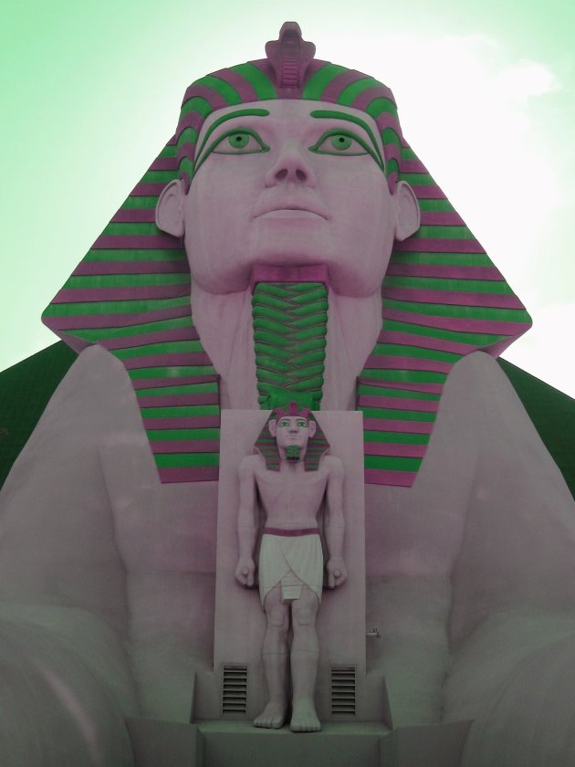 De sphynx van Luxor