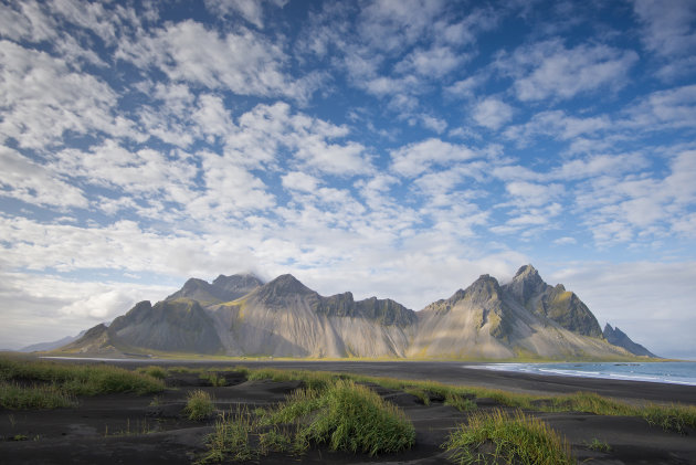 Compleet zicht op Vestrahorn