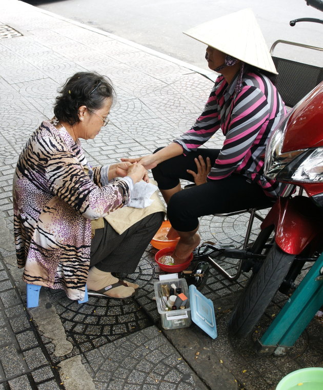 Straatpedicure