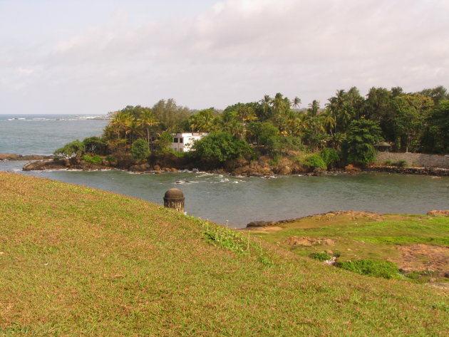 Galle vanaf het fort