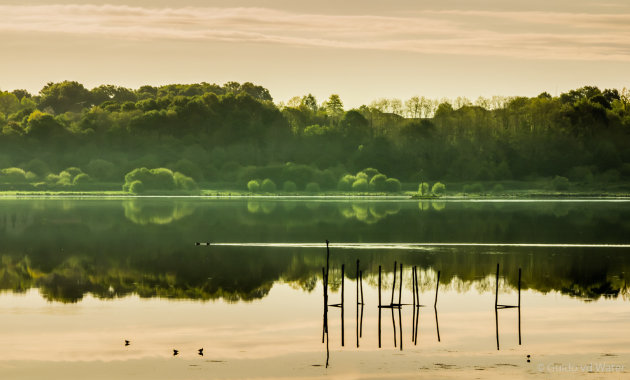 Spiegelmeer in Zuid-Frankrijk