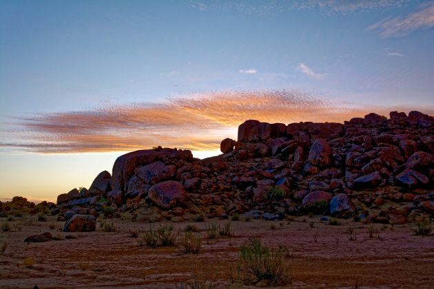 Zonsondergang - Fish River Canyon