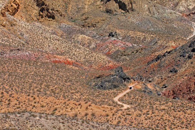 trip door het onbekende deel van Death Valley N.P.