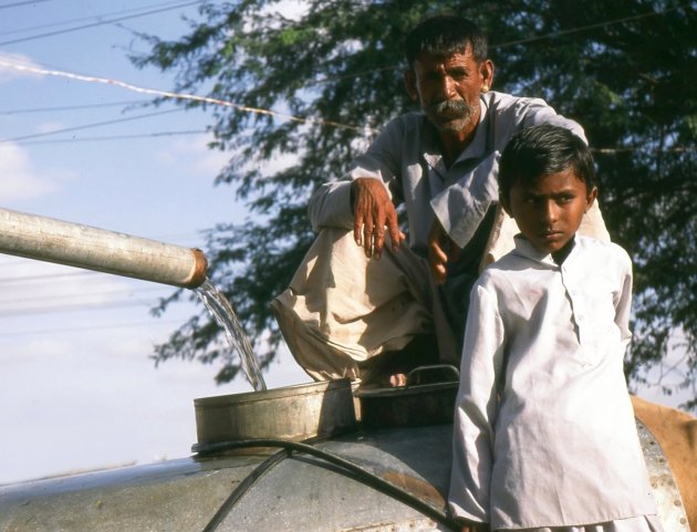 Water tanken in Jaisalmer. 