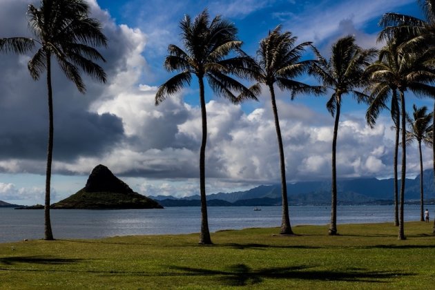 Chinaman's Hat in Oahu